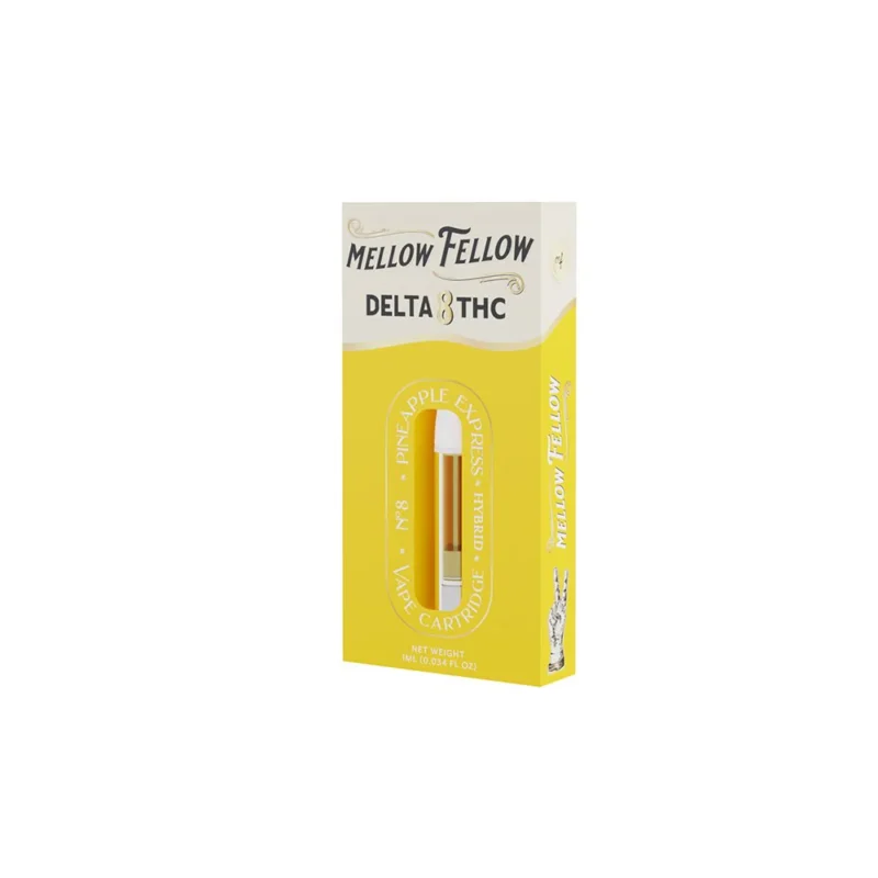 Delta 8 1ml Vape Cartridge - Pineapple Express (Hybrid)