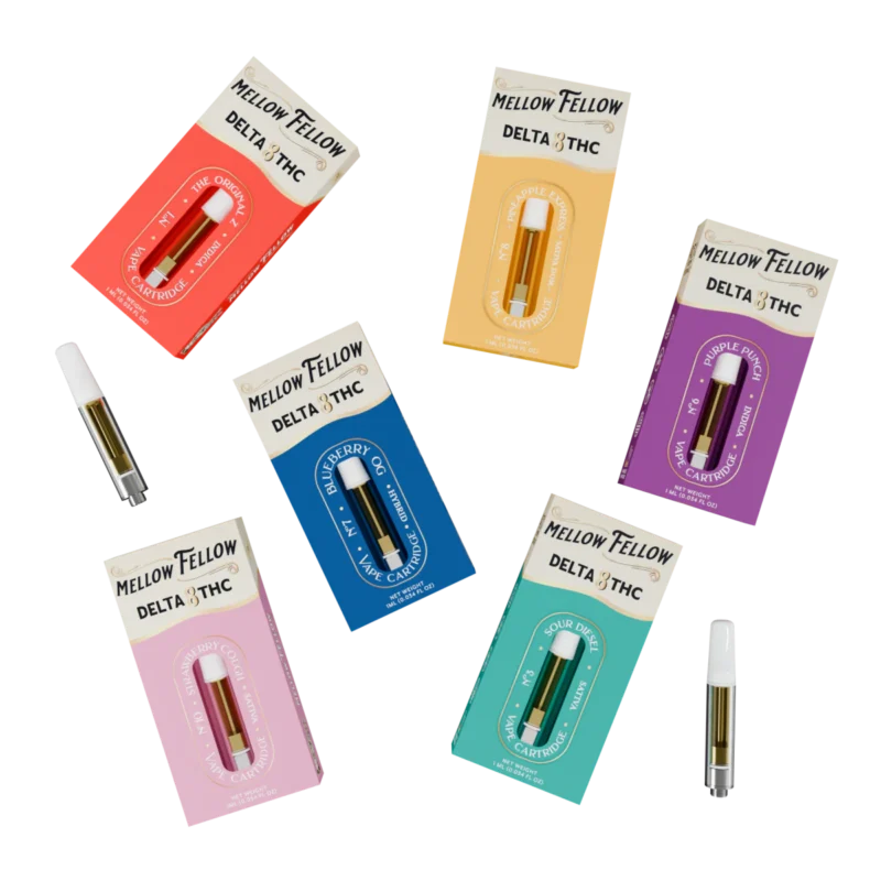 Delta 8 1ml Vape Cartridge Sampler 6 Pack