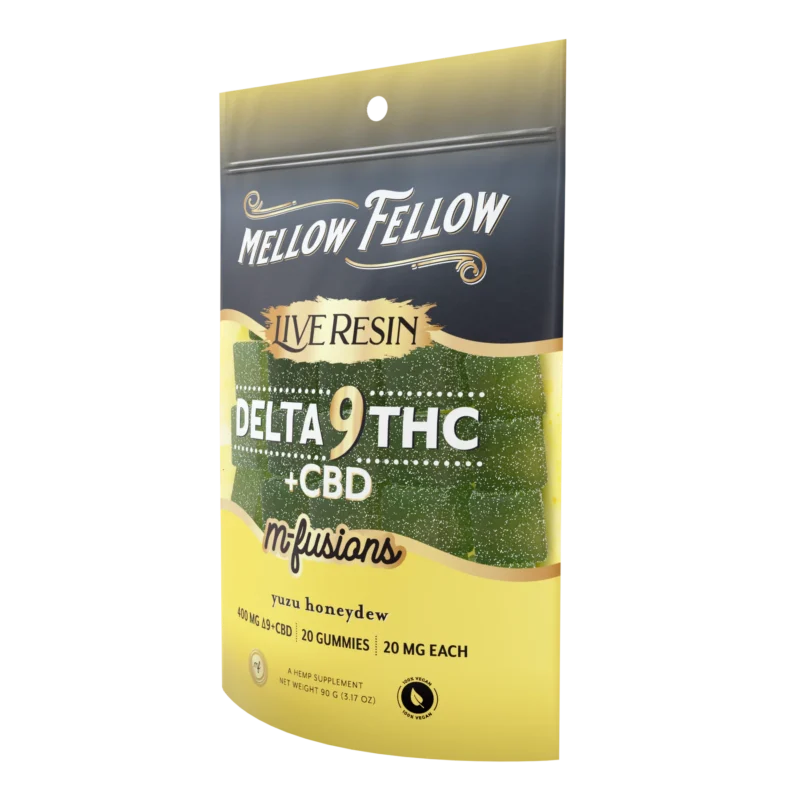 Delta 9 Live Resin Edibles 400mg - Yuzu Honeydew