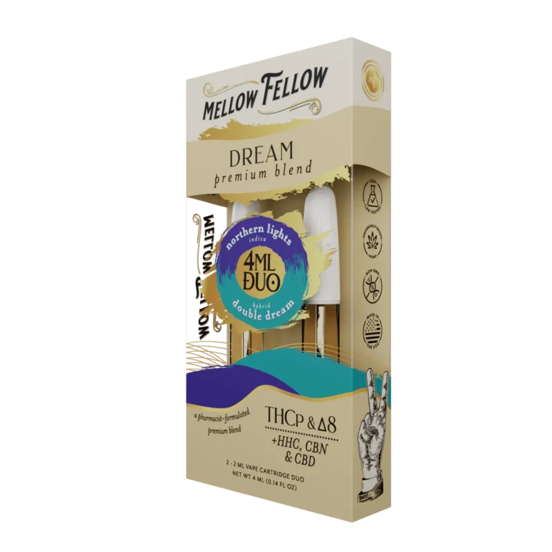 Dream Blend – Northern Lights (Indica) & Double Dream (Hybrid) - 2ml Vape Cartridge Duo (4ml)