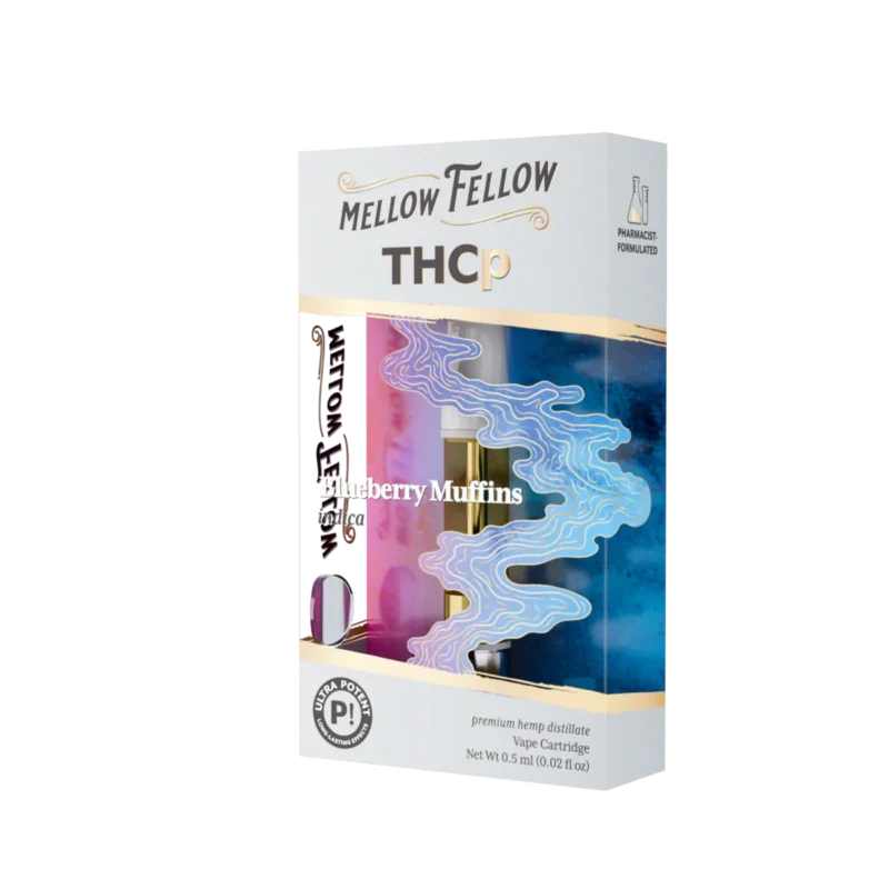 THCp 0.5ml Vape Cartridge - Blueberry Muffins (Indica)