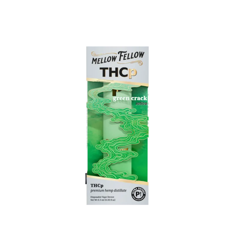 THCp 0.5g Disposable Vape - Green Crack (Sativa)