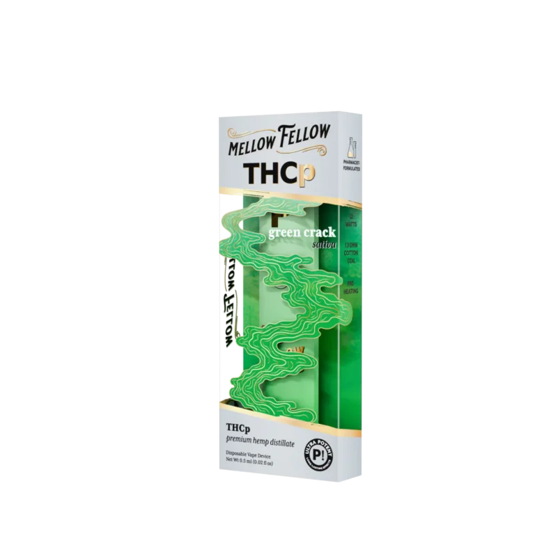 THCp 0.5g Disposable Vape - Green Crack (Sativa)
