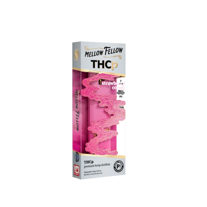 THCp 0.5g Disposable Vape - Strawberry Cough (Sativa)