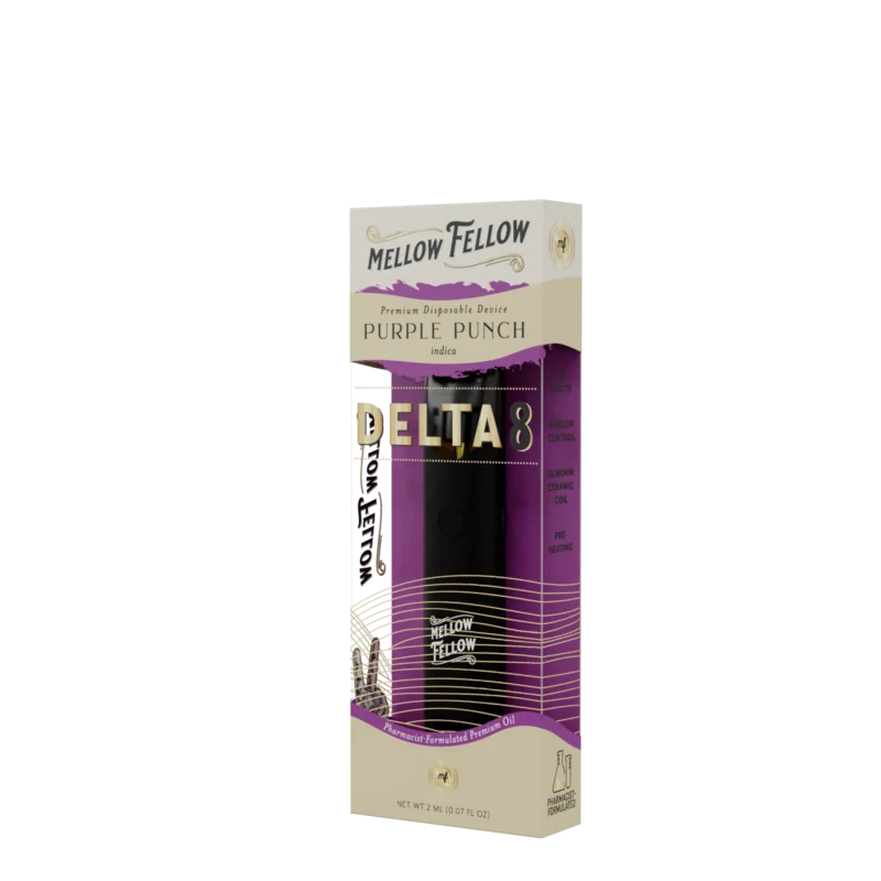 Delta 8 Premium 2ML Disposable Vape - Purple Punch (Indica)
