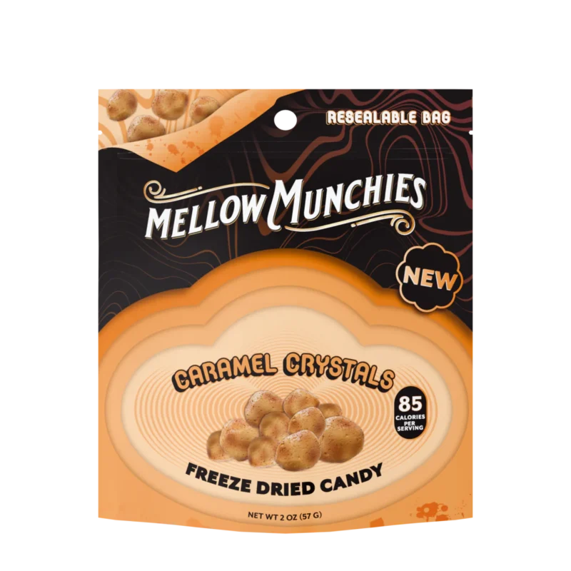 Caramel Crystals Freeze Dried Candy
