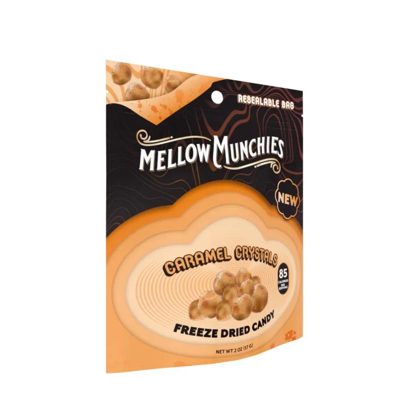 Caramel Crystals Freeze Dried Candy