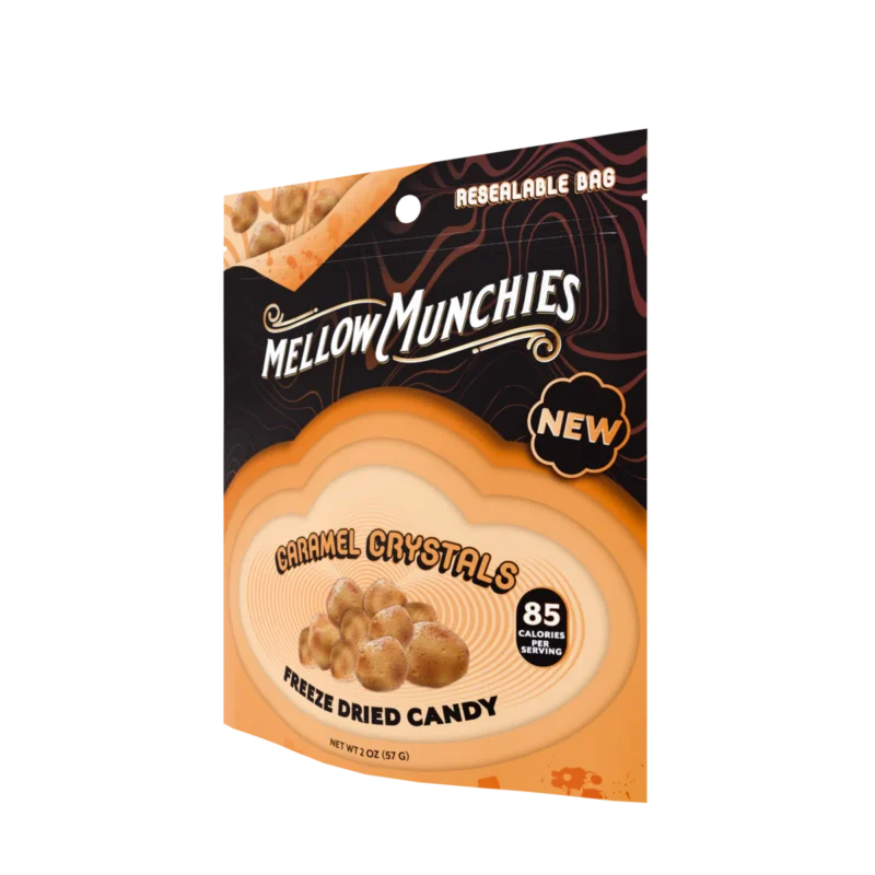 Caramel Crystals Freeze Dried Candy