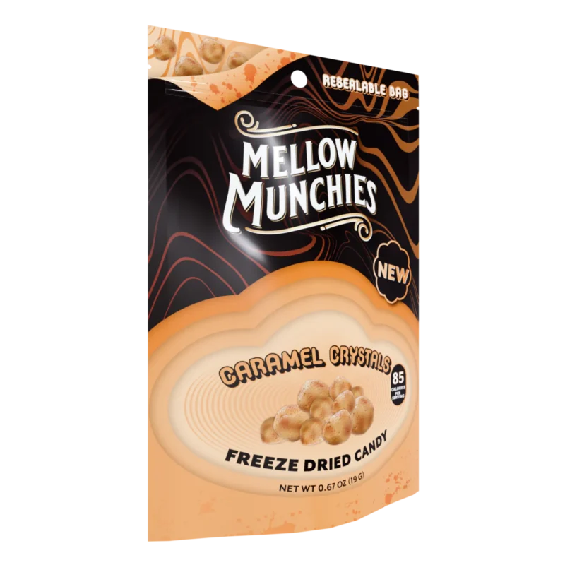 Caramel Crystals Freeze Dried Candy - Snack Size
