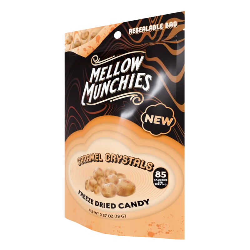 Caramel Crystals Freeze Dried Candy - Snack Size