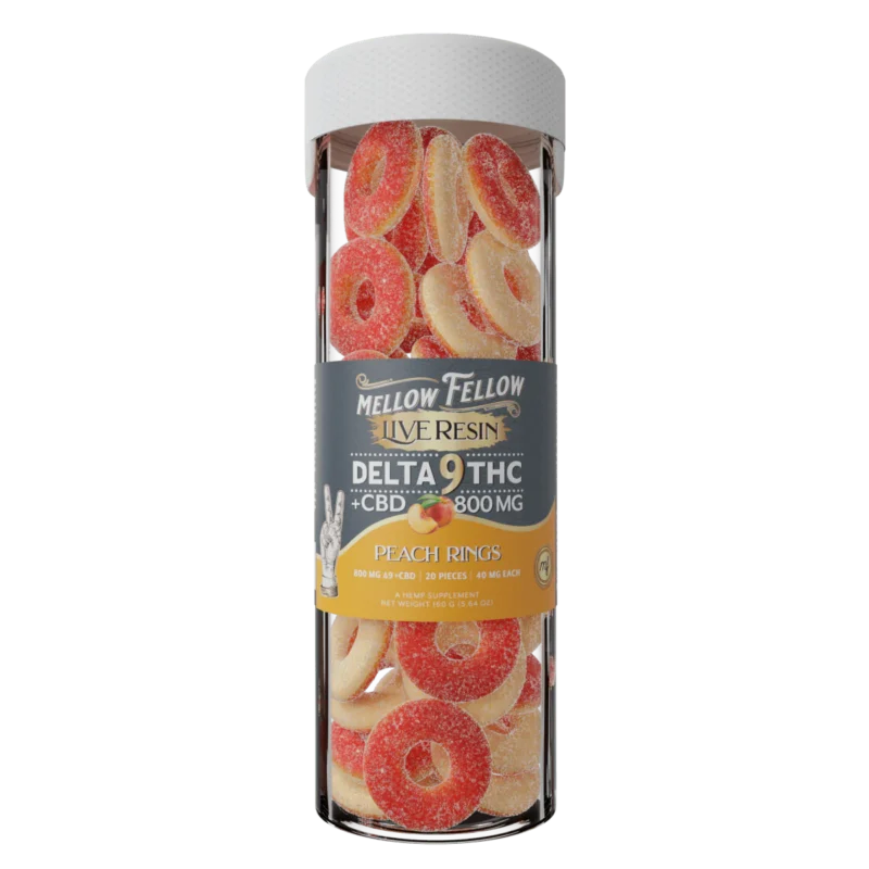 Delta 9 Live Resin Peach Rings