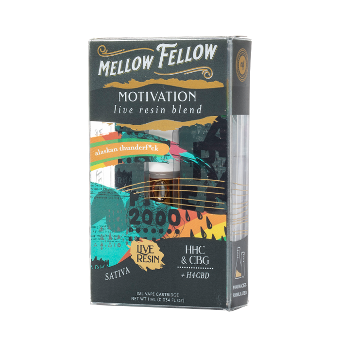Mellow Fellow Motivation Live Resin Blend Cartridge 1G