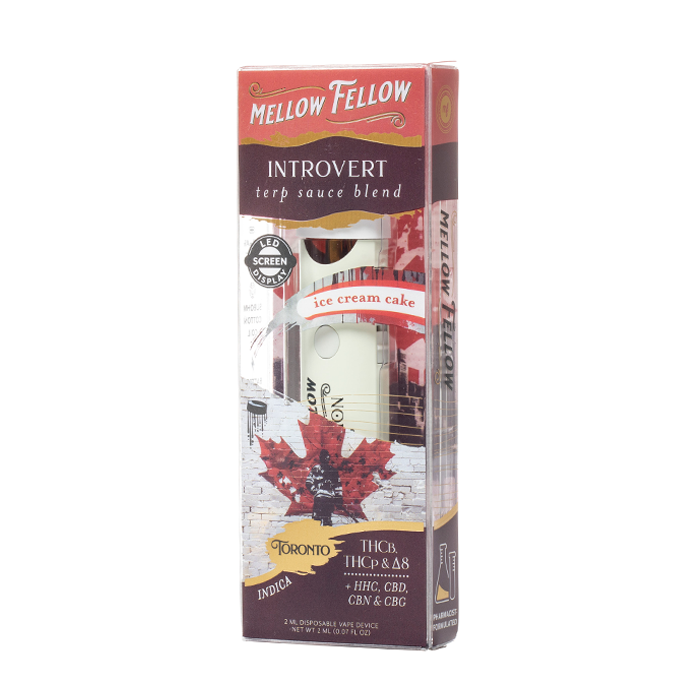 Mellow Fellow Toronto Introvert Terp Sauce Blend Disposable 2G